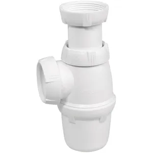 Siphon Wirquin d'évier réglable NF pas cher