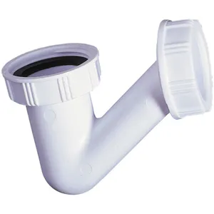 TYCNER Wirquin SP3188 Siphon de lavabo-bidet gain de place en V pas cher
