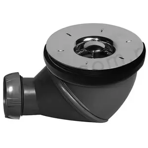 WIRQUIN Bonde De Douche Noir Multi-Directionnel Haut-Débit 90Mm 360 De...Vendu paramazon