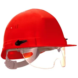Taliaplast Casque Visiocéanic®2 Tb40 à Molette - Rouge - Coiffe Textile pas cher