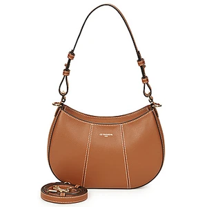 Petit sac demi-lune Juliette en cuir grainé Le Tanneur pas cher