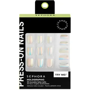 SEPHORA COLLECTION Kit de Faux-Ongles Réutilisables - Effet Gel, Résul... pas cher
