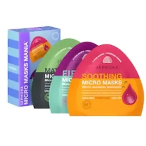 SEPHORA COLLECTION MICRO MASKS MANIA SET - Kit de 3 sachets de micro-masques pas cher