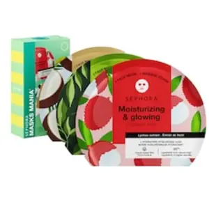 SEPHORA COLLECTION MASKS MANIA SET - Trio de masques tissu visage pas cher