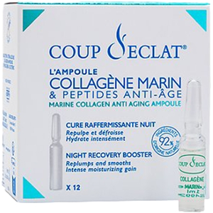 Comparateur de prix : COUP D'ÉCLAT® - L'AMPOULE AU COLLAGÈNE MARIN - BOITE DE 12 AMPOULES