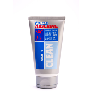 Akileine Sports Clean Gel Douche Cheveux & Corps Tonifiant 100ml pas cher
