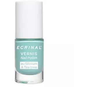 Ecrinal Vernis silicium + tea tree Mint pas cher