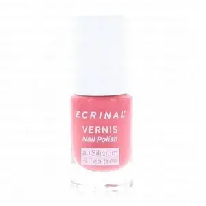 ECRINAL Ongles - Vernis Silicium + Tea Tree 5 ml bois de rose pas cher