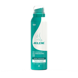 Comparateur de prix : Akileine Déodorant Pour Les Pieds Sanitizing Shoes 150ml