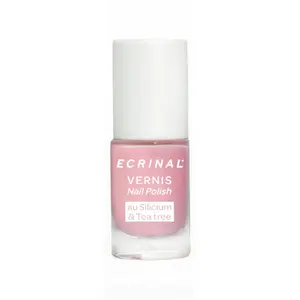 Comparateur de prix : Vernis à ongles Ecrinal - Vernis Silicium + Tea Rose Perle - Blanc