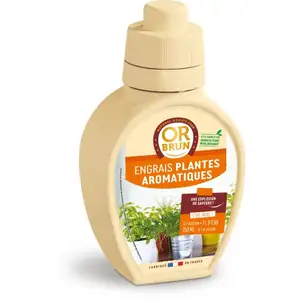 OR BRUN Engrais Plantes Aromatiques - 250ml - Améliore La Nutrition En... pas cher