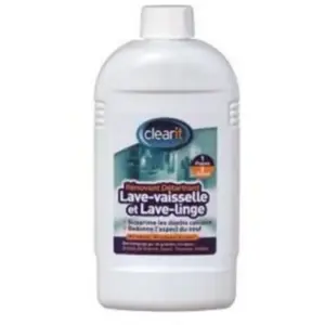 CLEAR IT Rénovant détartrant pour lave-linge et lave-vaisselle - 500 ml pas cher