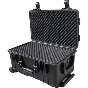Viso MW-TOOLS Valise étanche IP67 mousse prédécoupée - 530x355x290 mm avec roulettes et poignée télescopique pas cher