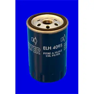 MECAFILTER Filtre à huile pour SEAT: Ronda, Cordoba, Malaga, Ibiza, Toledo & VOLKSWAGEN: Golf, Polo, Passat, Transporter, Scirocco (Ref: ELH4095) pas cher