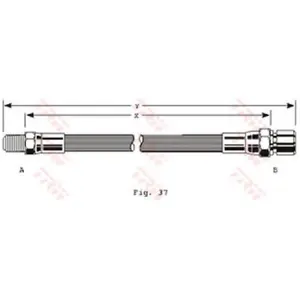 Flexible de frein TRW PHB152 pas cher