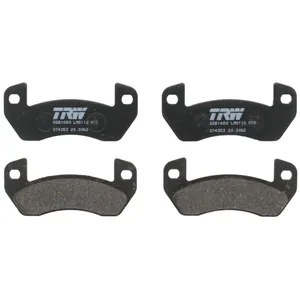 Jeu de 4 plaquettes de frein TRW GDB1680 - Réf. 1043624 pas cher
