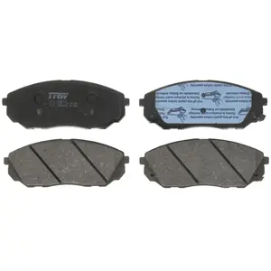 Kit de plaquettes de frein, frein à disque GDB3452 TRW GDB3452 pas cher