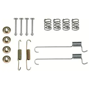 Comparateur de prix : TRW Kit d'accessoires, mâchoires de frein de stationnement SFK383
