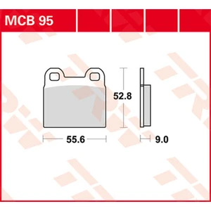 Trw Plaquettes De Frein Avant Allround Organic Standard Bmw R 45 N 78 pas cher