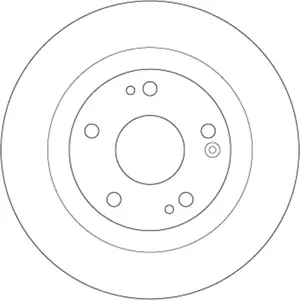 TRW Disques de frein pour HONDA: Civic (Ref: DF6705) pas cher
