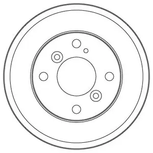 Comparateur de prix : TRW Tambour de frein pour FORD: Fiesta (Ref: DB4553)