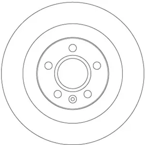 TRW Disques de frein pour VOLVO: XC 40 (Ref: DF6970) pas cher