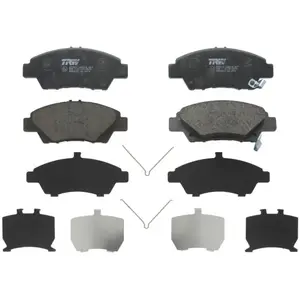 Kit de plaquettes de frein, frein à disque GDB3643 TRW GDB3643 pas cher