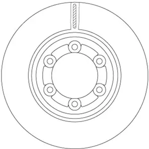 TRW Disques de frein pour ISUZU: Rodeo, D-Max (Ref: DF6984) pas cher
