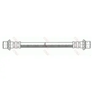 Comparateur de prix : TRW Flexible de frein pour TOYOTA: RAV4, Yaris (Ref: PHA581)