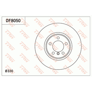 Disque de frein, ventil, Essieu avant TRW, par ex. pour BMW pas cher
