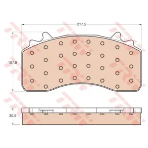 TRW GDB5114 Plaquette de Frein pas cher