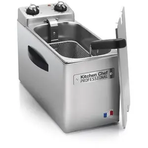 KitchenChef Kitchen chef - friteuse professionnelle 4l 2500w inox - kcfr4l TUVendu paramazon