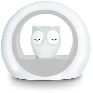 Zazu Veilleuse Lou le Hibou Anti-Pleurs - Gris