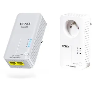 Optex Pack Prises CPL WIFI 600 MBPS - WEP WPA-PSK WPA2-PSK WPA-PSK/ WPA2-PSK Point d’Accès Wi-Fi pas cher