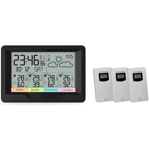 Alecto Station météo sans fil WS-4800 Blanc - TV Son Photo