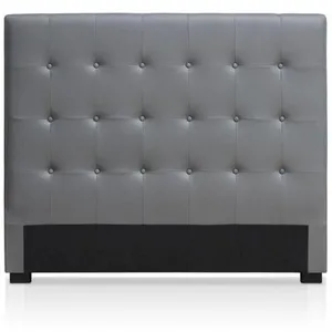 Tête de lit - MENZZO - Luxor - Contemporain - Design - Gris pas cher