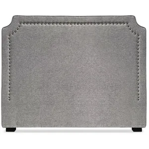 MENZZO 3S. x Home Tête de lit 140cm Tissu Taupe MILANO pas cher