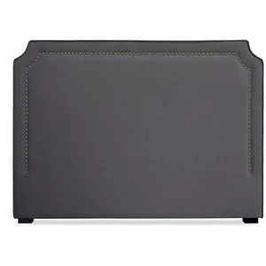 Tête de lit - MENZZO - Milana 160cm - Design classique romantique - Coloris Gris pas cher