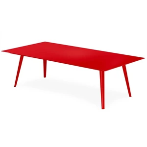 Table basse rectangulaire Bipolart Métal Rouge pas cher