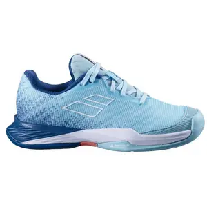 Babolat Junior Jet Mach 3 All Court Chaussures de Tennis, Bleu ange, 1 Little Kid pas cher