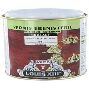 Vernis Ebénisterie louis xiii Brillant, 500 ml incolore pas cher