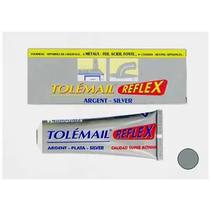 Avel - Peinture tolemail reflex Argent, 50 ml argent Métallisé (ral ) pas cher