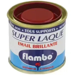 Laque - AVEL - Flambo - Rouge - 50ml - Brillant - Glycérophtalique pas cher