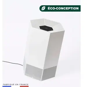 Jvd Purificateur d'air shield blanc crème pas cher