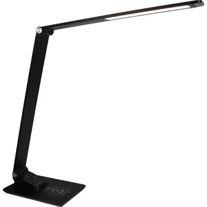Comparateur de prix : JVD - Lampe de bureau Beacon en aluminium avec chargeur à induction et...
