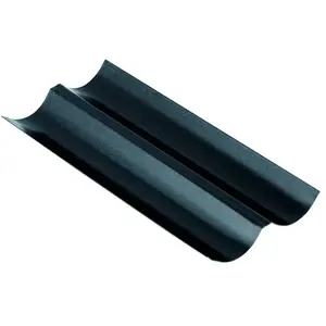 Gobel Plaque 2 baguettes - antiadhérent Obsidian - 380 x 160 mm pas cher