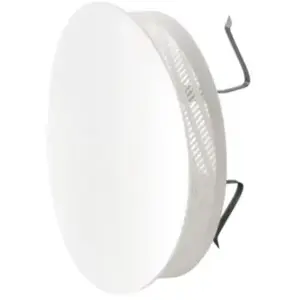 Grille d'aération alu Autogyre à persiennes avec moustiquaire blanche ...Vendu parcastorama