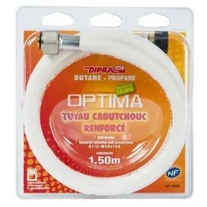 Comparateur de prix : Flexible Souple Butane/Propane Nf 1.5 M-Ecrous A Visser 20/150 -10 Ans