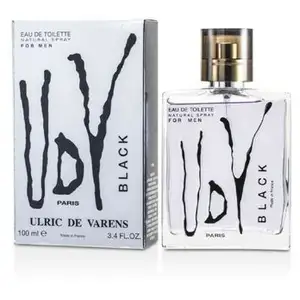 Comparateur de prix : Udv Black de Ulric De Varens EDT Spray 100ml