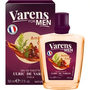 Ulric De Varens - Varens For Men Ambre Coca Eau de toilette 50 ml male pas cher